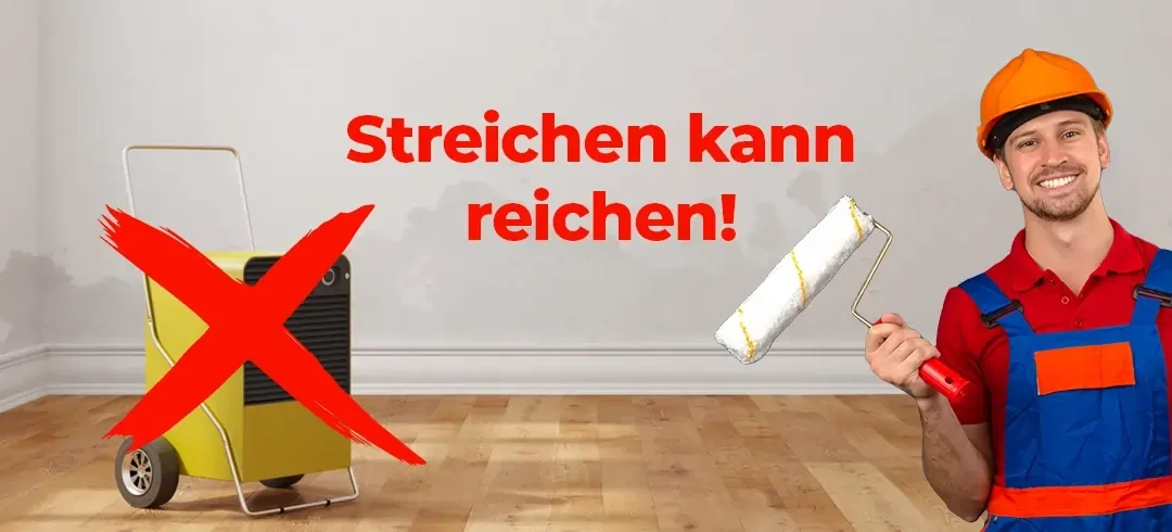 Feuchte Wände? Eine Farbe macht Schluss damit!