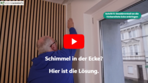 Hier geht es um YouTube Video: Schimmel in der Ecke - Problem - Ursache - Lösung